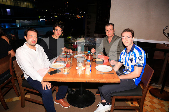 Oscar Rodriguez, Mateo Rodriguez, Christian Rodriguez y Mateo Ferrara 1