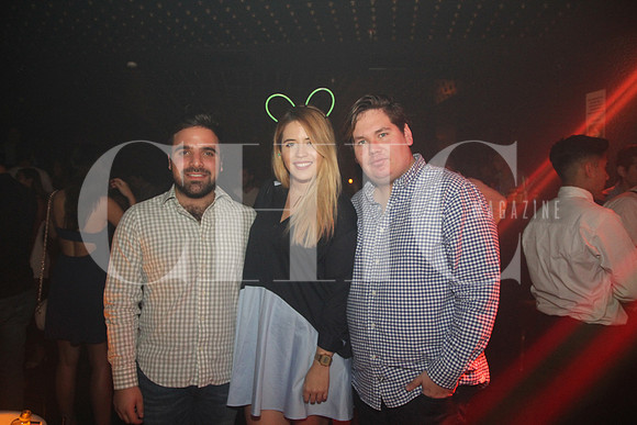 Adrian Etienne, Ita Clynes y Javier de la Vega