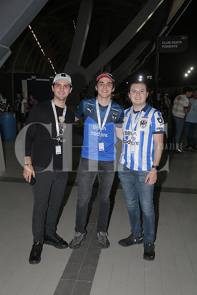 Beto Rojas, Diego Plata y Juventino Lozano 2