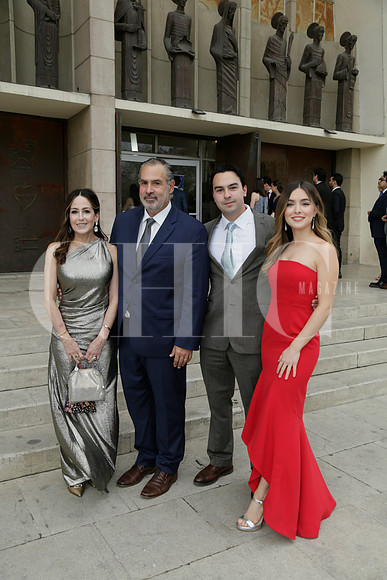 Karina Herrera, Napoleón Cantú, Mariano Cantú y Cordelia Serrato