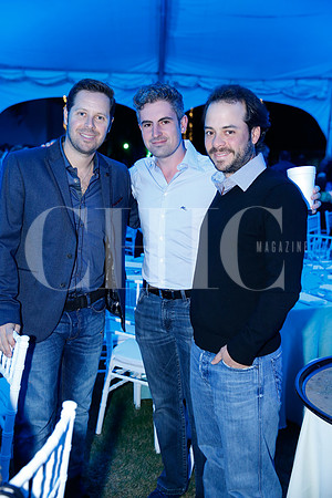 Graciano Cantú, Federico Lamas y Alejandro García