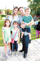 Loreta Veiga, Alana Veiga, Cesareo Veiga Jr., Angeles Veiga y Cesareo Veiga