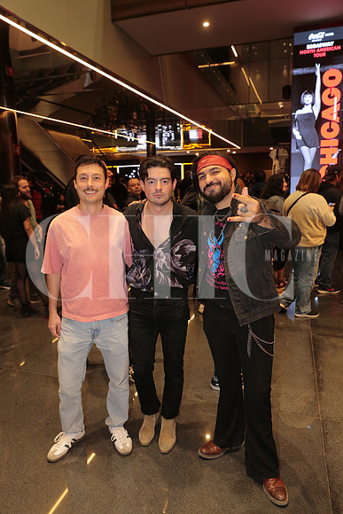 Gerardo Barriga, Charly Rodd y Crow Valdes 2