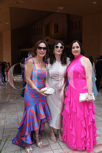 Ita Razon de Ramírez, Sandra Roblesgil y Daniela Garza