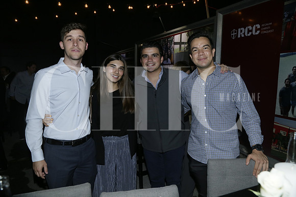 Emilio González, Rebeca Álvarez, José Peart y Mauricio Flores