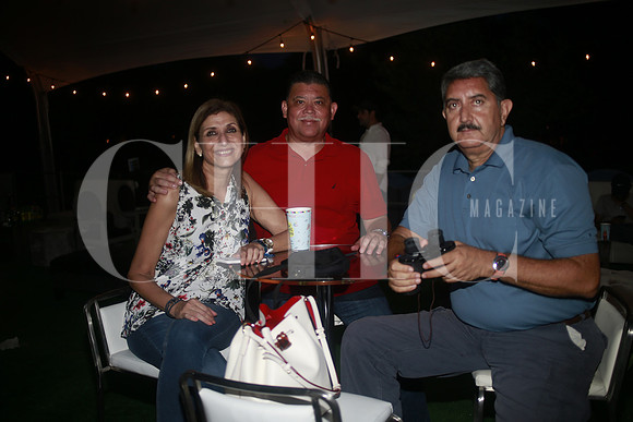 Adriana de Guzman, Francisco Guzman y eduardo Saenz