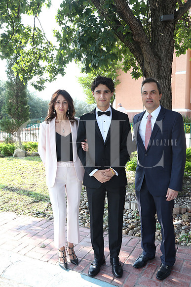 Cindy Santibañez de Miajres, Joaquin Mijares e Ignacio Mijares