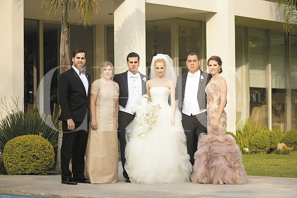 Familia del novio. por Jesús De la Cruz