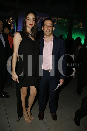 Lorena Vega de González y Pablo González