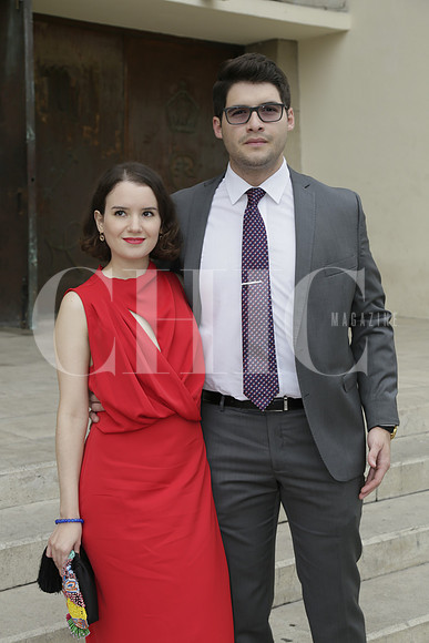 Charlotte Libien y Eugenio Anguiano