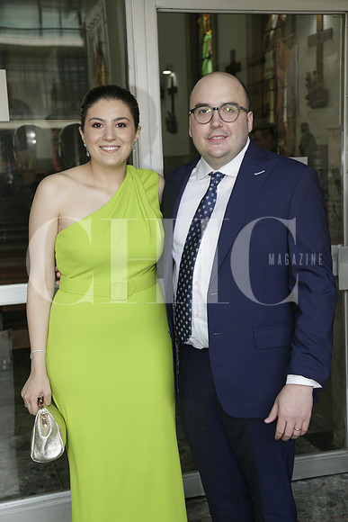 Mariana Moreno y Alejandro Santos