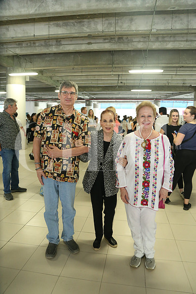 Pedro Valdéz, María Nelly Sada y Alejandra Sada