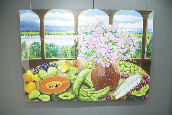 Bodegónn con Juanquiniquiles en Zirahuen de la artista Soledad Tafolla