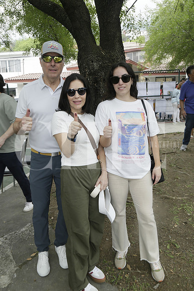 Carlos Palma, Natalia Palma y Carolina Rangel de Palma