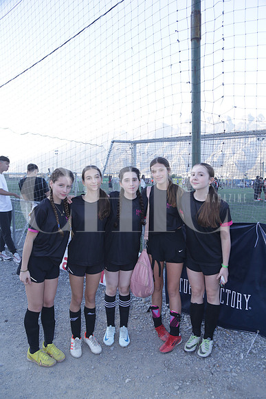 María Martínez, Emilia Contrini, Regina González, Eva Ramos y Catalina Valverde 1