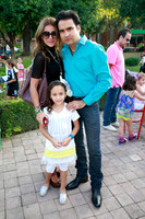 Elsa de Treviño, Alejandro Treviño y Balbina Treviño