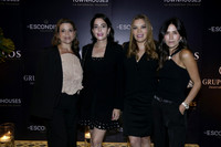 Adriana García, Andrea Vela, Georgina Escobar y Laura Nigth de Manautou