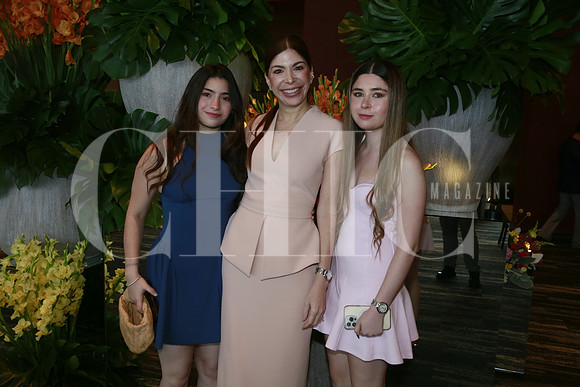 Alexa Peña, Alejandra de Peña y Camila Peña