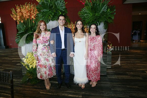 Tere Rojas de Villarreal, Oscar Villarreal, Sofia Guajardo e Isabel Villarreal (2)