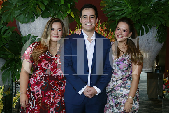 Valeria Villarreal, Oscar Villarreal y Tere Villarreal