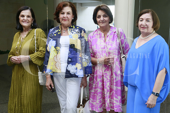 Patricia Martínez, Olga Alanis, Clara de Lazcurain y Norma Charles