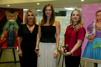 Claudia Ibarra, Marcela Villarreal y Verónica Ulloa