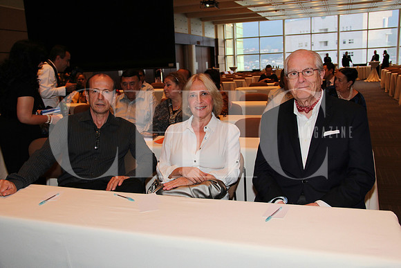José Luis Guadiana, María de Lourdes Caballero y Eduardo Padilla