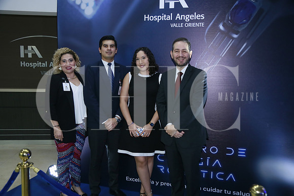 Gabriela Rivera, Fred Quijada, Alondra López y Santiago Canales