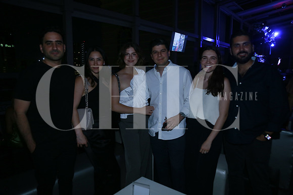 Moris Samar, Karina Quintanilla, Eugenia Villarreal, Placido Jiménez, Rosa María Exome y Juan Pablo Casuera