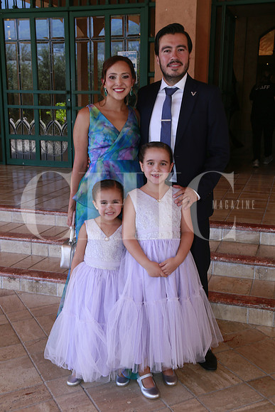 Daniela de Isla, Felipe Molano, Cordelia Molano y Carola Molano