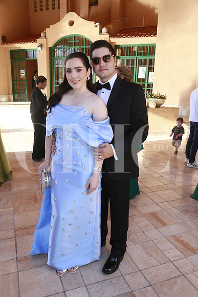Analy Treviño y Luis Garza
