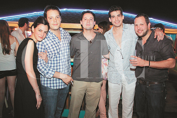 Priscilla Ortiz, Adrián Martínez, Carlos García, Pedro García y Fernando de la Garza