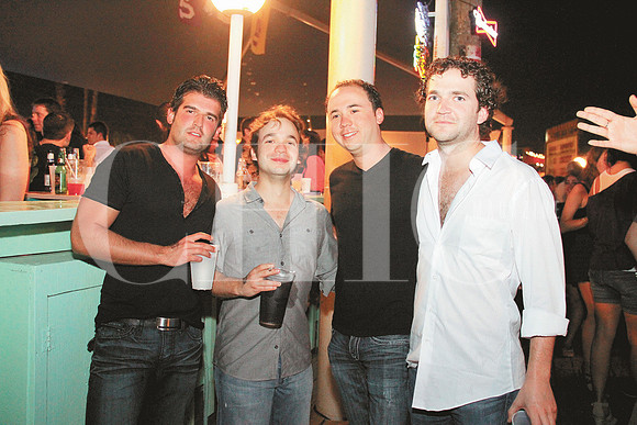Ruly González, Sergio Gutiérrez, Jorge Llanderal y Ben Vizcaya