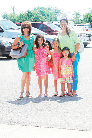 Betty Cortés de Maldonado, Paloma Maldonado, Regina Maldonado, Alana Maldonado y Paloma Valero de Maldonado
