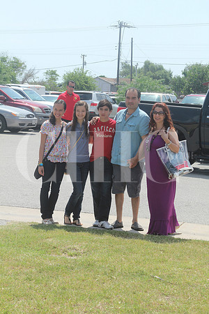 Victoria Müller, Ana Salazar, Marcelo Treviño, Jorge Treviño y Carla de Treviño