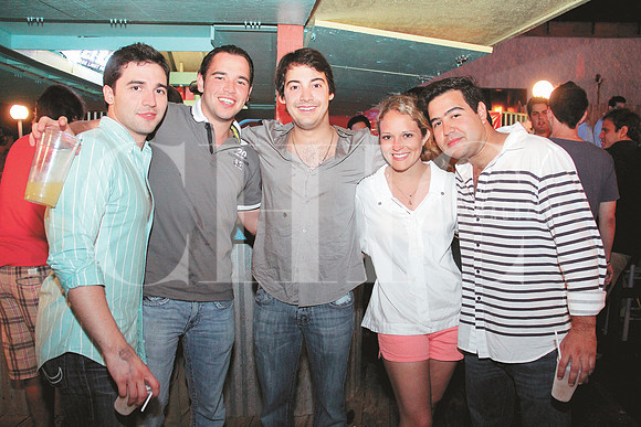 Jorge Barrera, Enrique González, Eugenio Páez, Sandra Montemayor y Mauricio Rivera