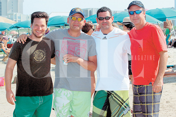 Eduardo Serrano, Jorge Villarreal, Mario Villarreal y Gustavo Garzabarba