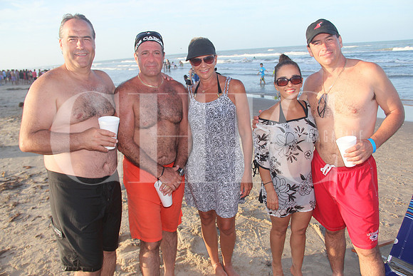 Renato Drexel, Javier Amione, Mónica de Amione, Rocío de Kuri y Jorge Kuri