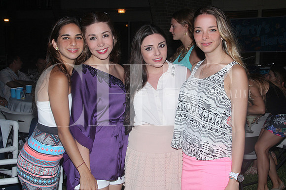 Chabe Andonie, Ana Gaby Ibarra, Alejandra Ibarra y Angie Andonie