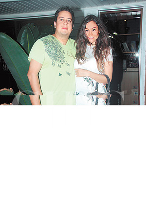 Fer Iturribarria y Cynthia Leal