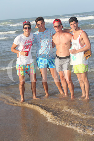 Mauricio Guajardo, Nicolás Meehan, Daniel Pons y Adrián Marcos