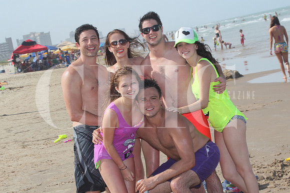 Ricardo Rosani, Ana Paola Salinas, Jaime Odriozola, Alexa Salinas, Sofía Salinas y Jorge Ibarra