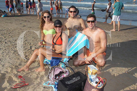 Daniela Guerra, Diana Guerra, José Miguel Alanís y Héctor Alanís