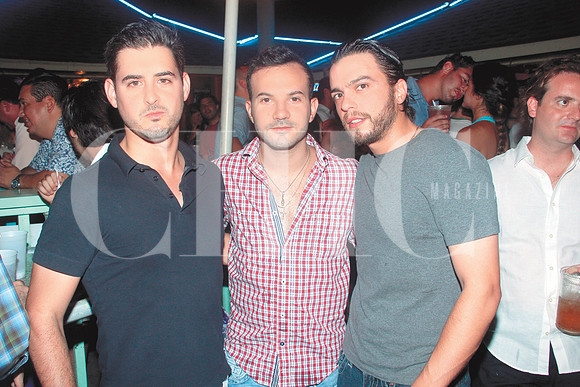 Enrique Martínez, Mauricio O'Farrill y Juanjo Treviño