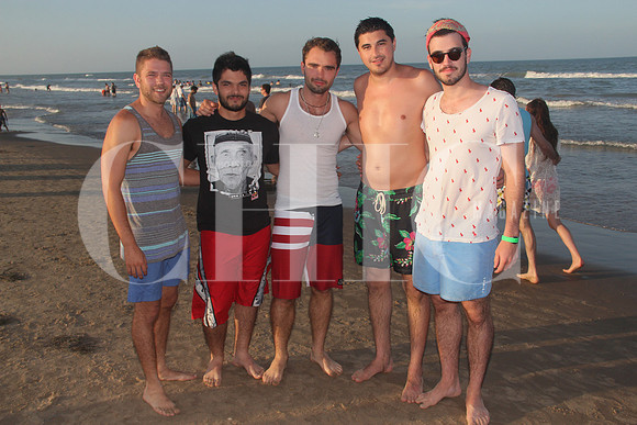Roberto Rubio, Rodrigo Tijerina, Alejandro Balderas, Óscar Treviño y Roberto Canales