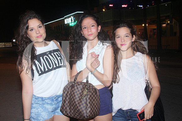 Fer Guajardo, Sofía Álvarez y Karina Rodríguez