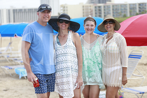 Fredy Larson, DIana Gutierrez de Larson, Magda Tamez de Colorado y Silvia Tamez