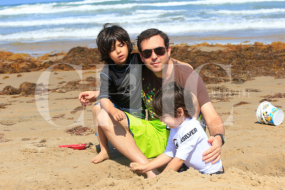 David Mateo Elizondo, David Elizondo y Lucas Elizondo (3)