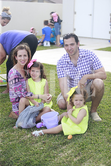 Claudia de Villarreal, Adrian Villarreal, Paulina Villareal y Jimena Villarreal