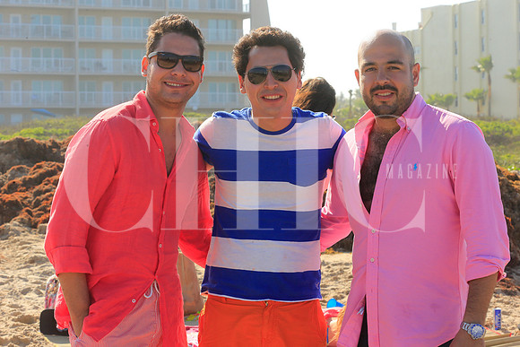 Jesús Galeana, Luis Susarrey y Mawy González